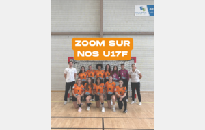 U17F, un collectif de handballeuses motivées !