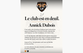 🕊️ Le club est en deuil.