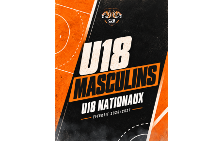 🧡🖤 Découvrez notre groupe U18 Nationaux