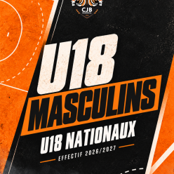 🧡🖤 Découvrez notre groupe U18 Nationaux